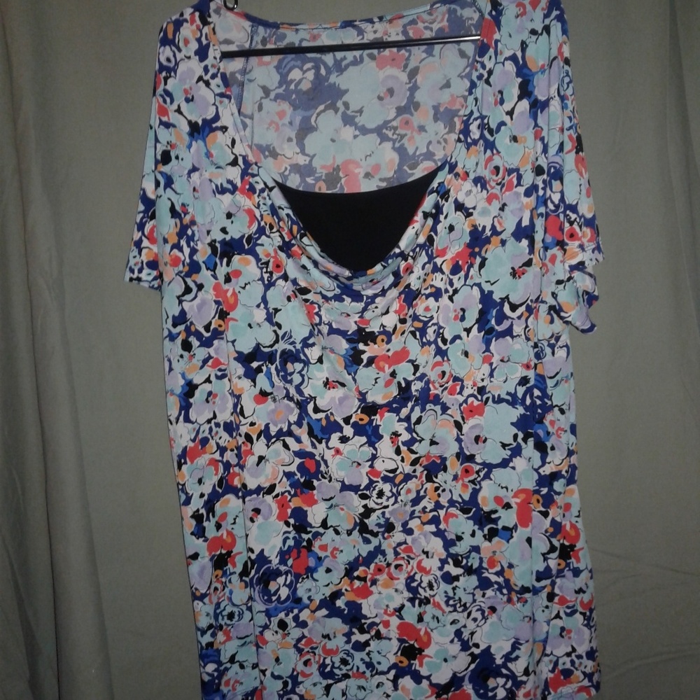 Office dressy spandex blend top